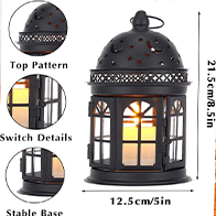 Lantern Metal Candle Holder (Copy)